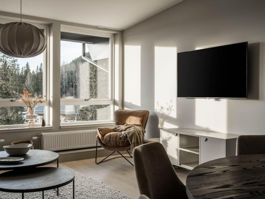 Chic Are Apt For 6 Ski-In-Ski-Out With Sauna Bagian luar foto